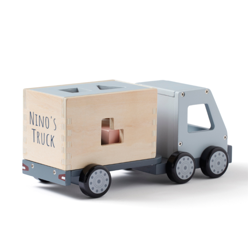 Holzspielzeug, Lastwagen, Kiste, Spielzeugauto, Nino's Truck