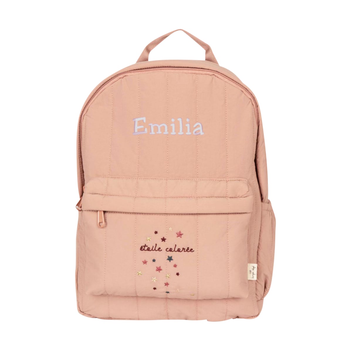 Rucksack, Backpack, Strukturnähte, rosa, Stoffbombing