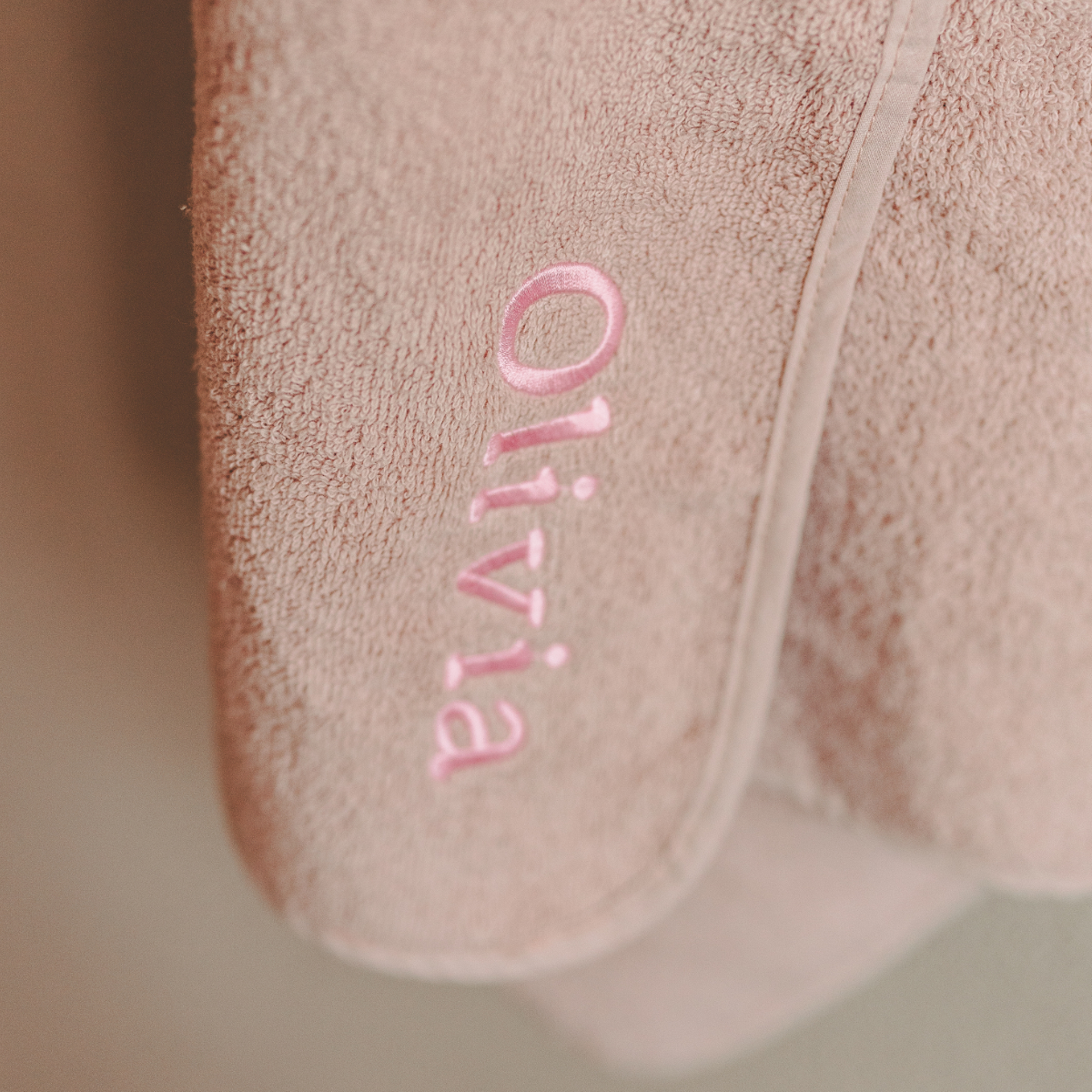 Hoodie, pink, fleece, soft,  embroidery