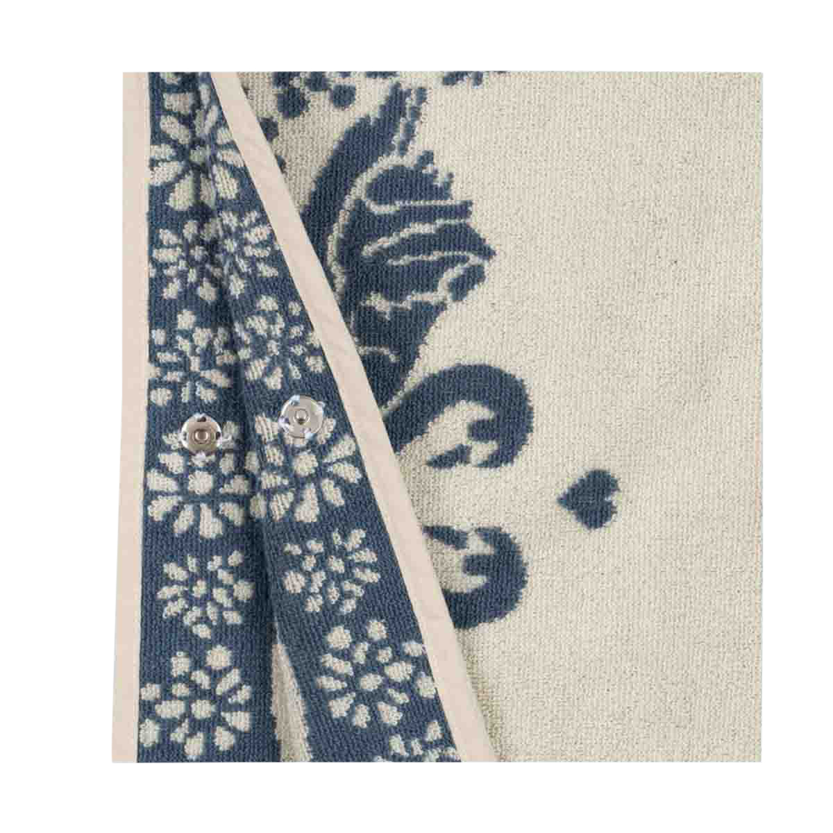 Wandteppich, Blaues Muster, Drucktapete, Floral-Design, Kissen-Format