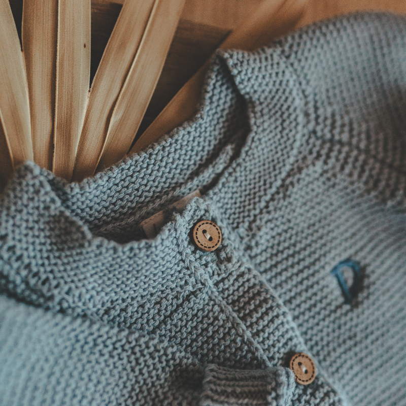 Kochjacke, Knitwear, Knopf, Knopfleiste, Strickstoff