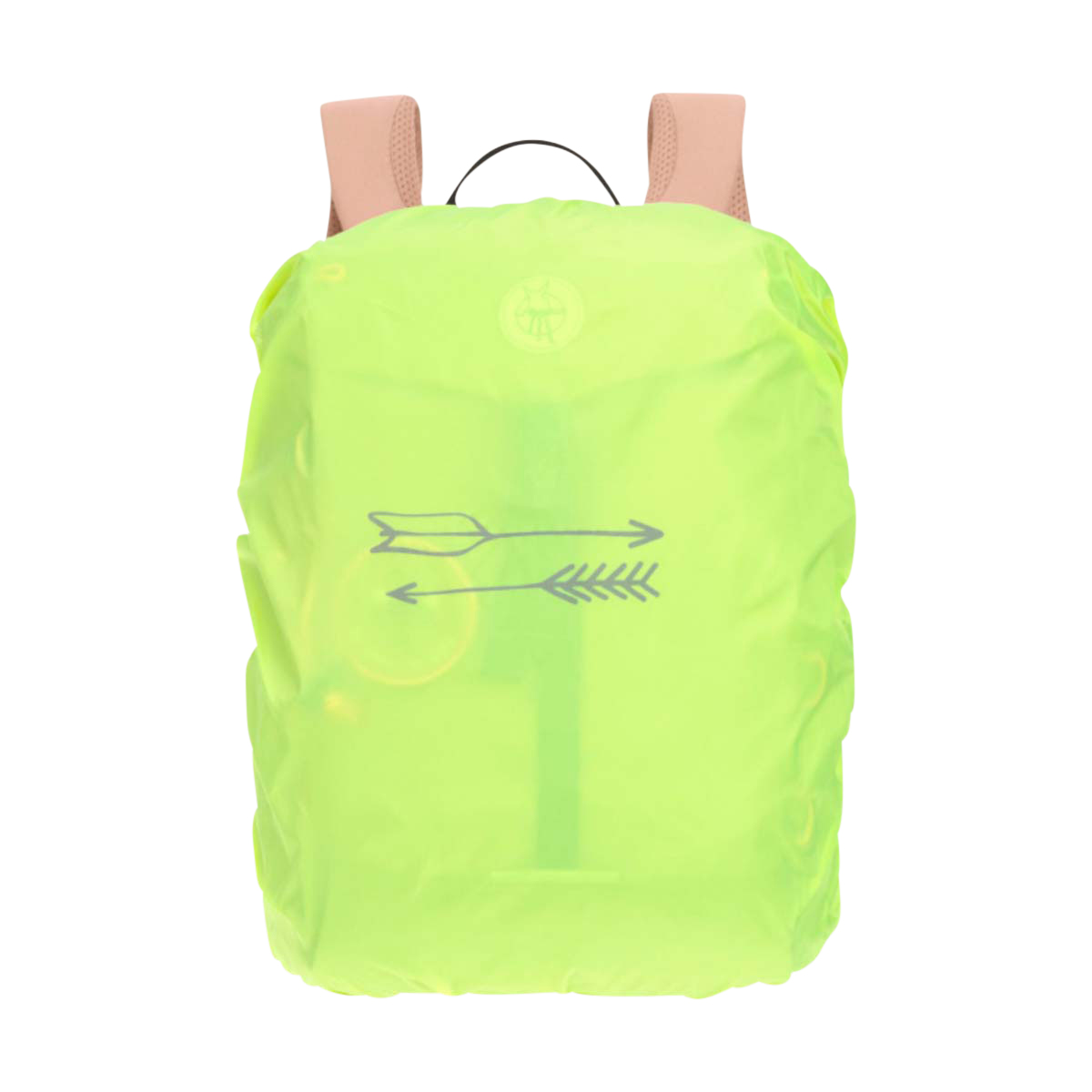 Rucksack, Rucksack neon, Leuchtend Gelb, Arrows design, Kleiner Rucksack