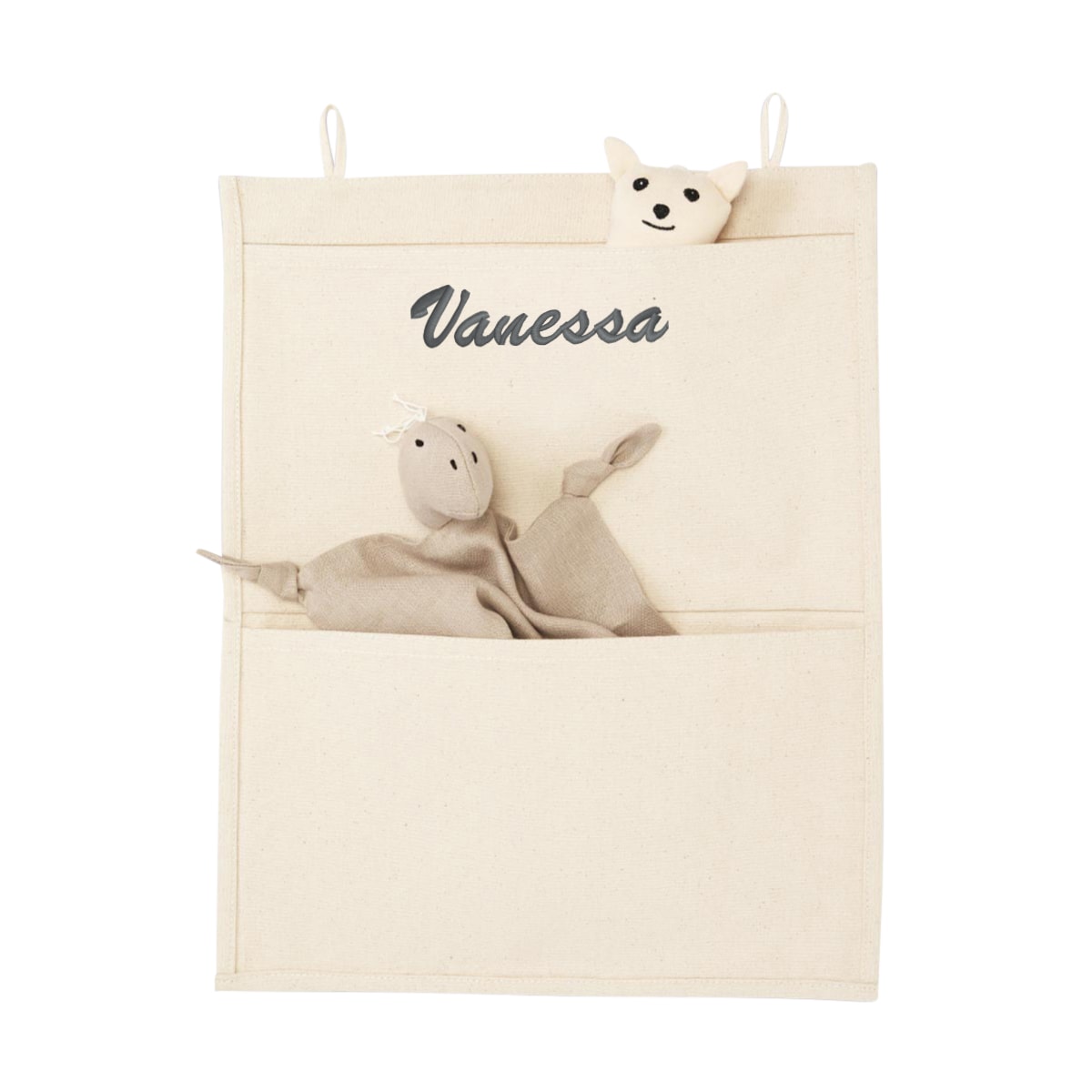 canvas bag, namensschild, personalisierte, knuffeltiere, tasche tasche