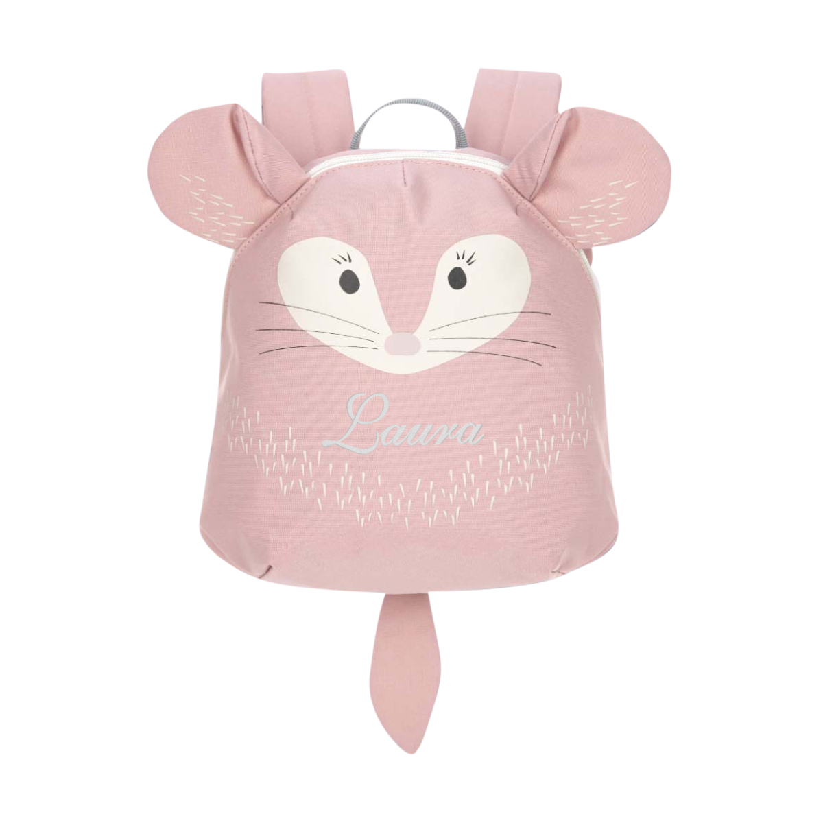 Rucksack, Kinder, Tiermotiv, Maus, Pink