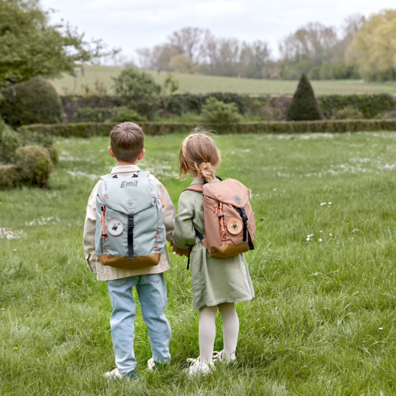Rucksack, Kinder, Backpack, Grün, Garten