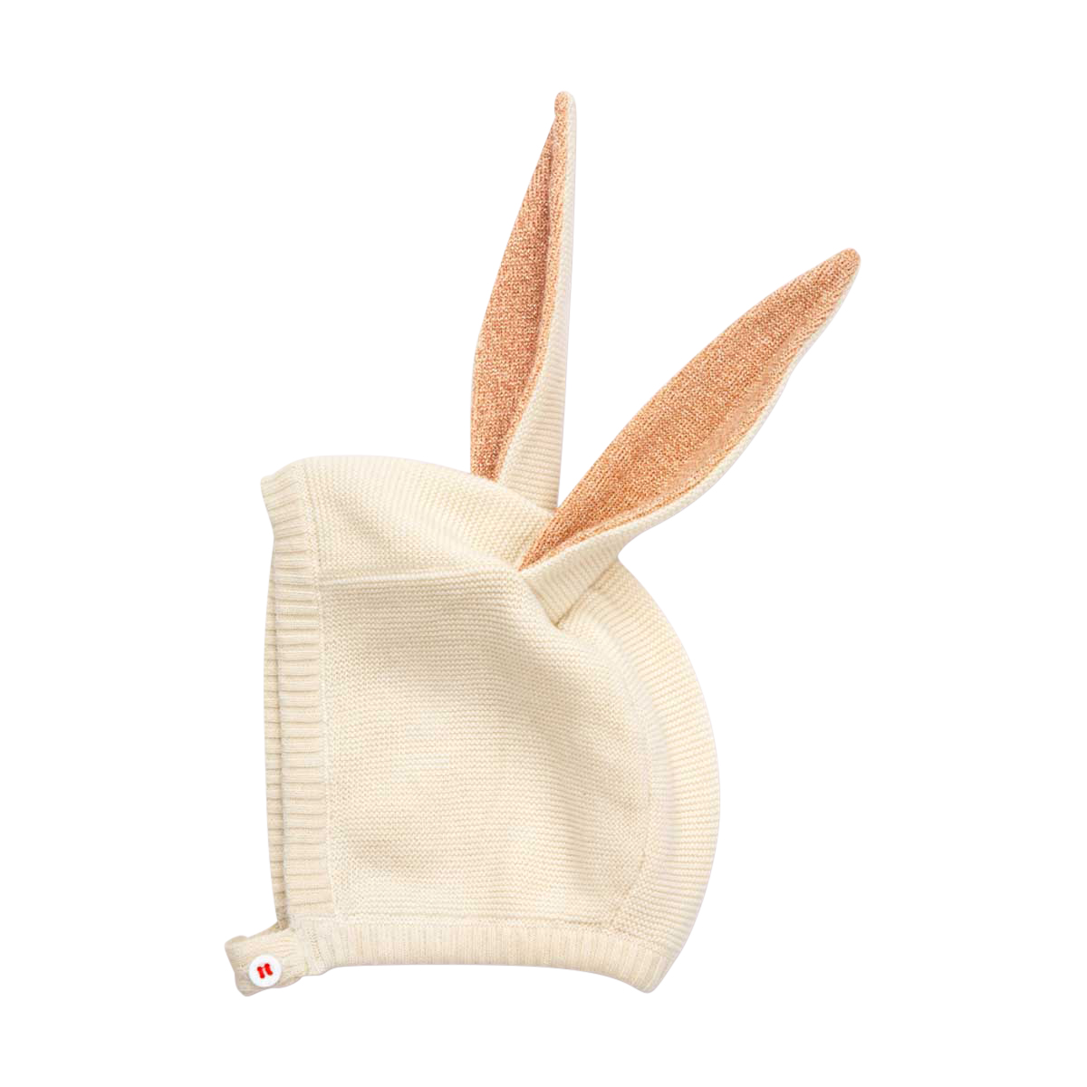 gestrickte Mütze,  Hasenohren,  beige,  Kinder,  Accessoire