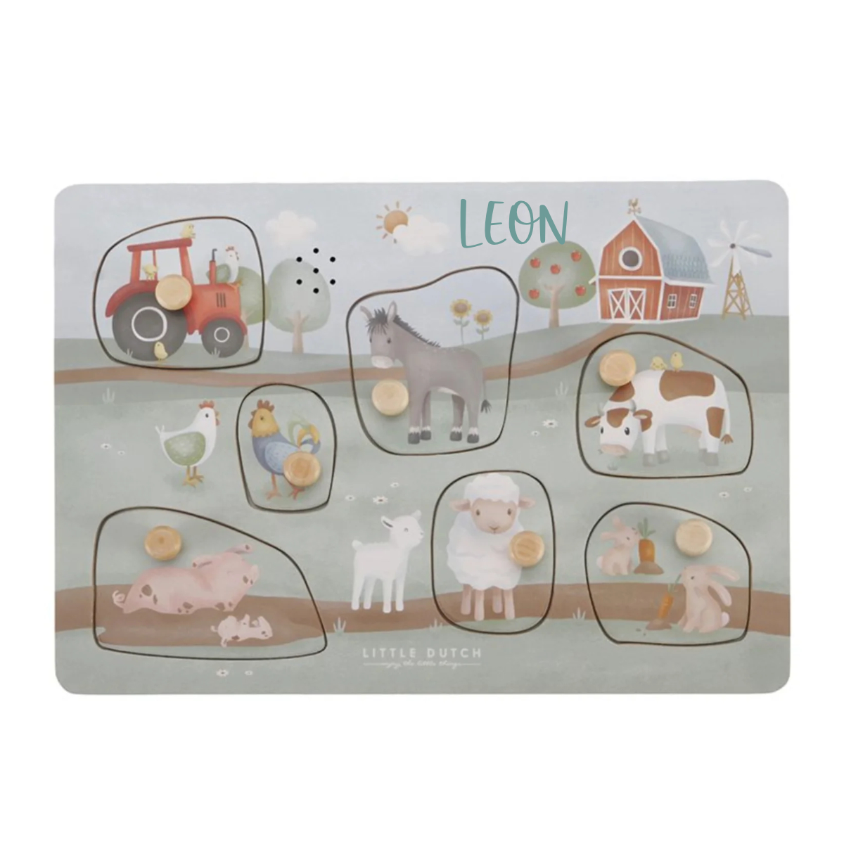 jigsaw, puzzle, barn, farm, wooden pieces