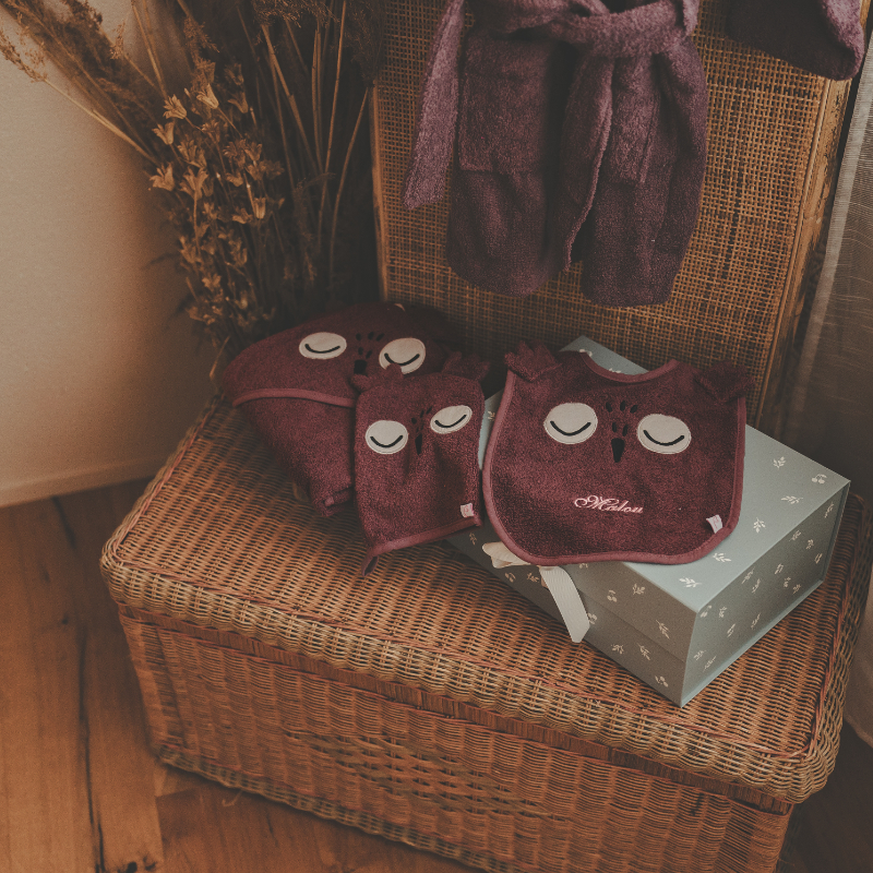 Baby set, Stoffhandschuhe, Kuschelgarnitur, Wickelset, Baby Accessoires