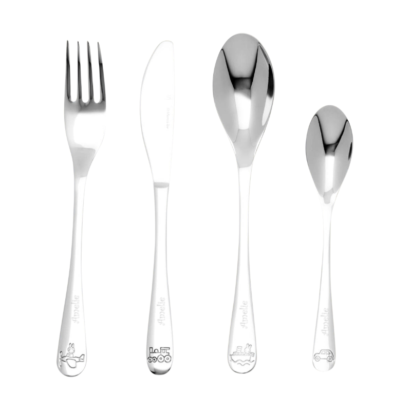 Gabel, Kombiset, Besteck, Edelstahl, Besteckset