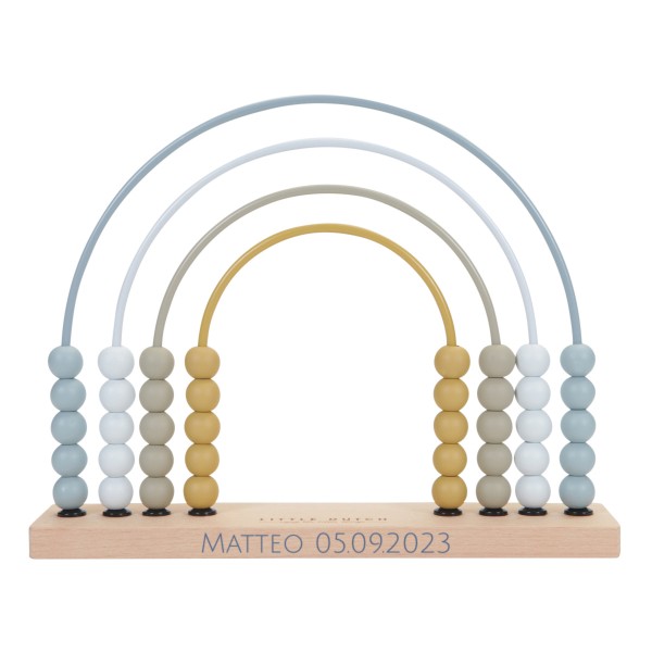 Arc-en-ciel Abacus Bleu