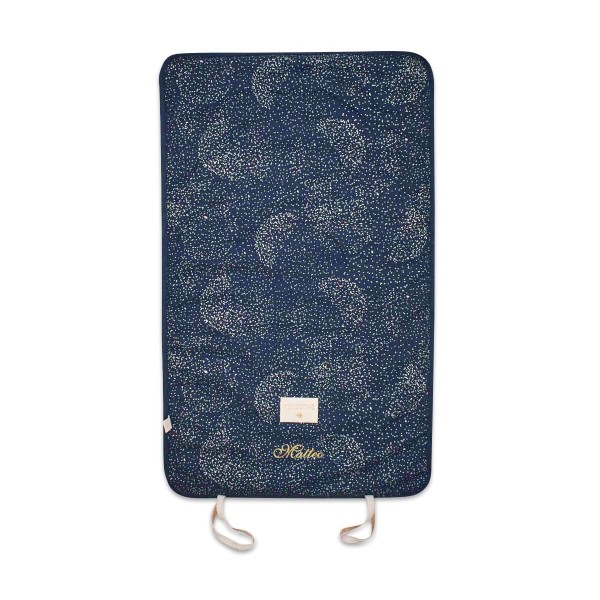 Tapis à langer &quot;Bulles&quot;, bleu foncé