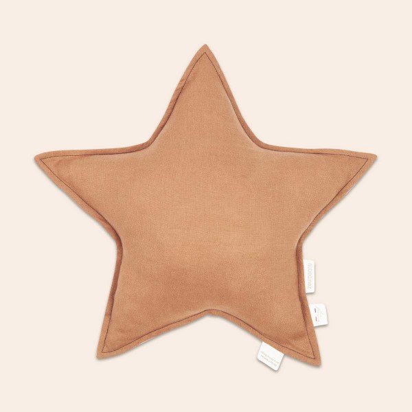 Decorative Cushion, Star Noisette, Nobodinoz