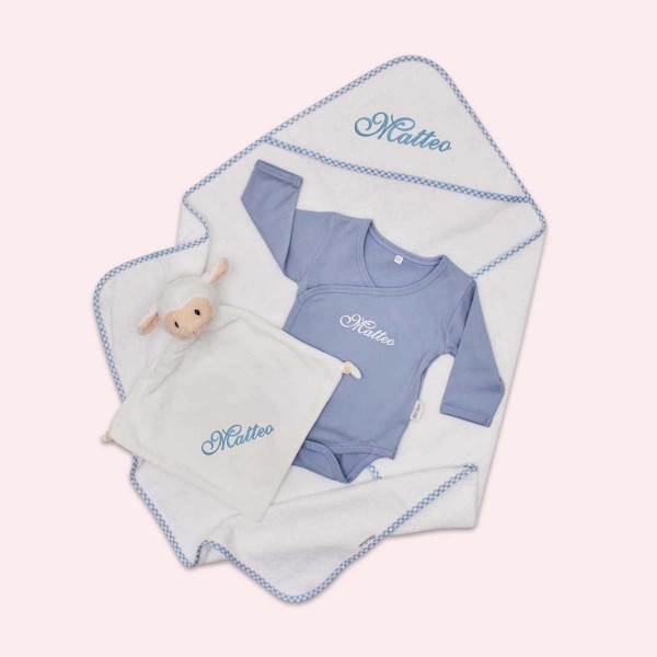 Essentials Babyset - Bathtime, blue