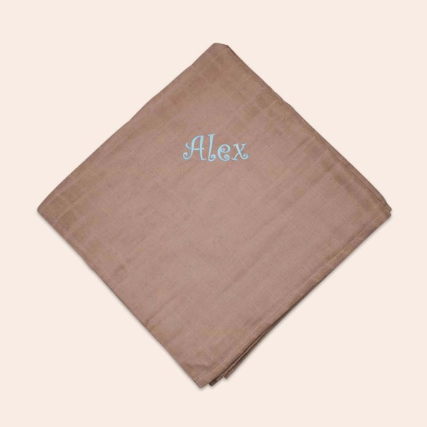 XL organic swaddle, beige
