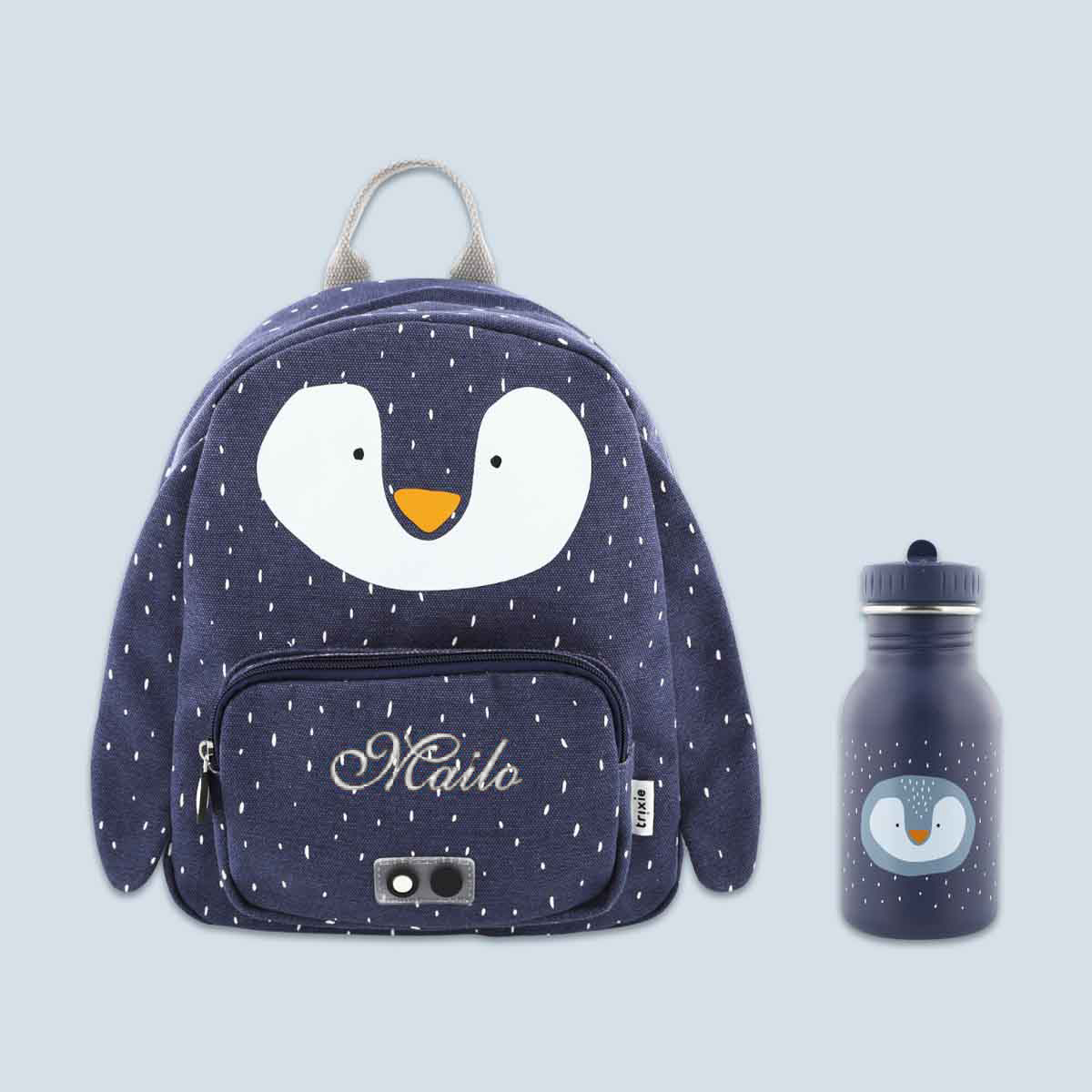 Set backpack bottle Mr. Penguin Trixie
