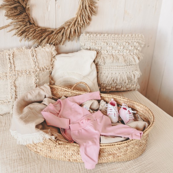 Geburtsgeschenk Set Basic, Rosa
