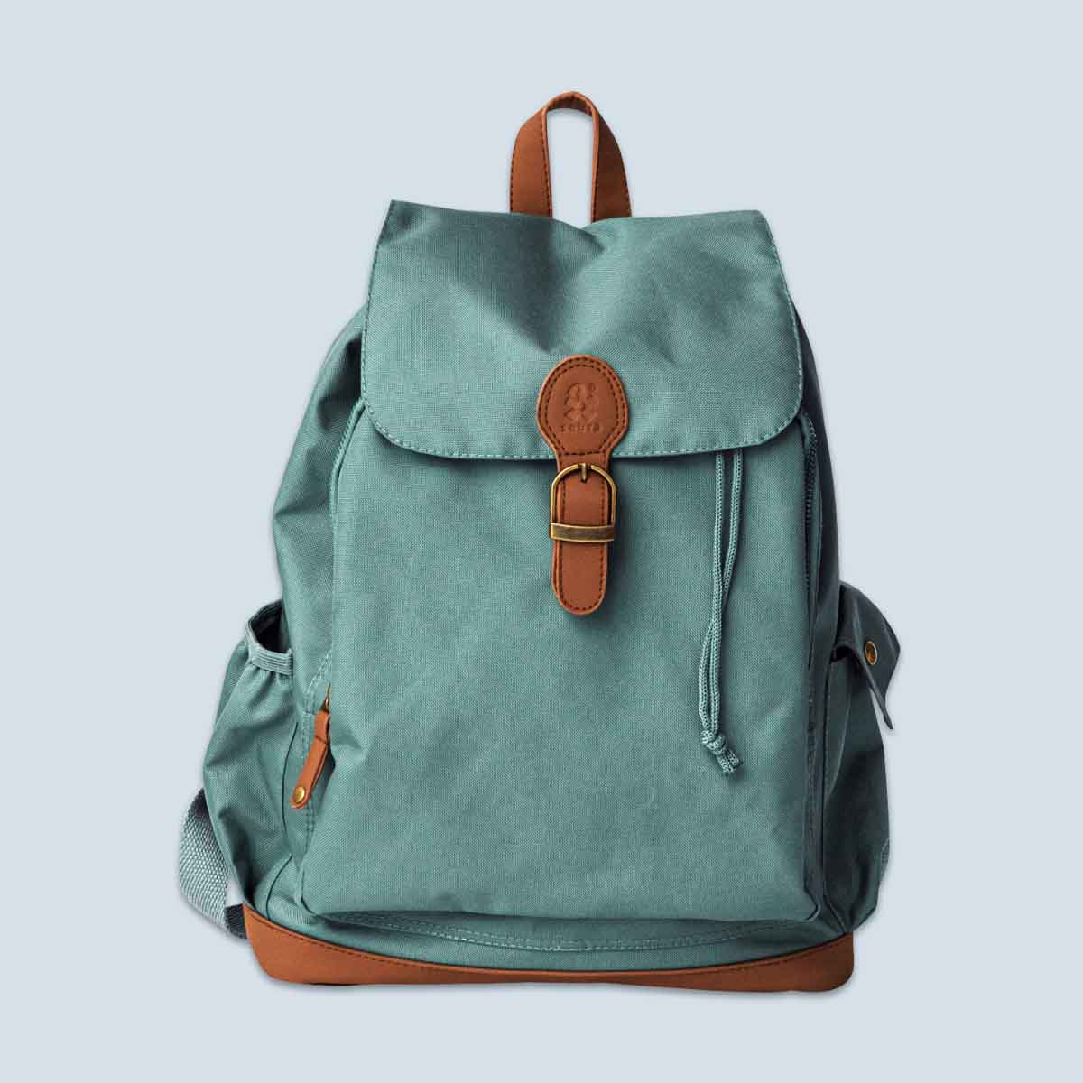 Junior Backpack Spruce Green Love Kids