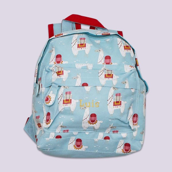 3 llama backpack top