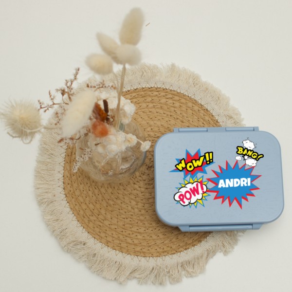 Lunchbox Kinder Superhero, Blue