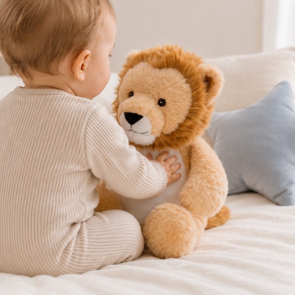 Lion cuddly toy, 30 cm