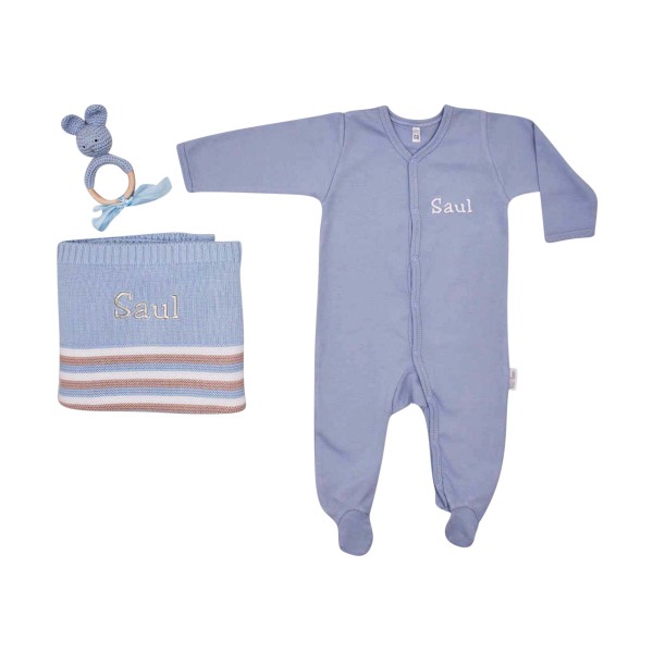Essentials Babyset - Authentic pieces, blue