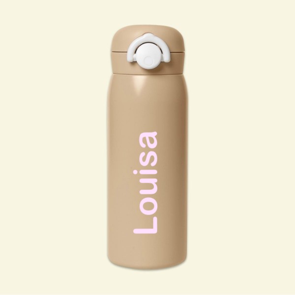Large Steel Bottle Caramel 480 ml, Fabelab