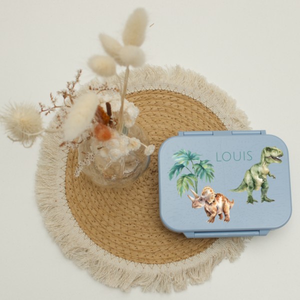 Lunchbox Kinder Dinosaurier, Blue