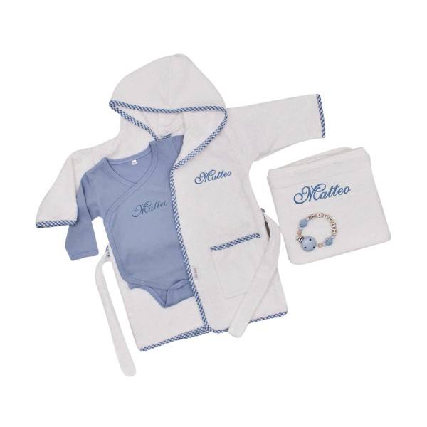 Babygeschenk Set Deluxe, Blau