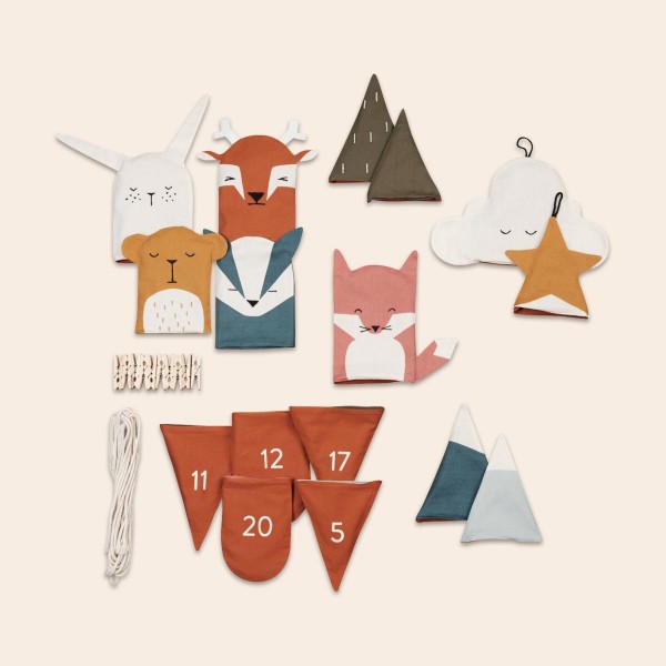 Christmas Calendar &quot;woodland&quot;, Fabelab