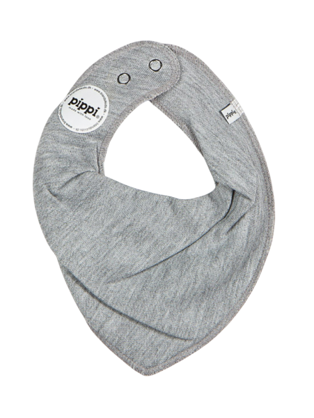 Baby scarf, grey melange