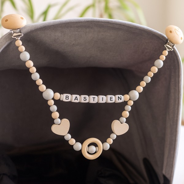 Kinderwagenkette, Schaukel, Grau