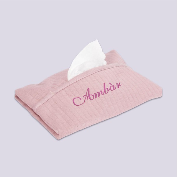 Wet Wipe Cover Pure Mauve, Little Dutch