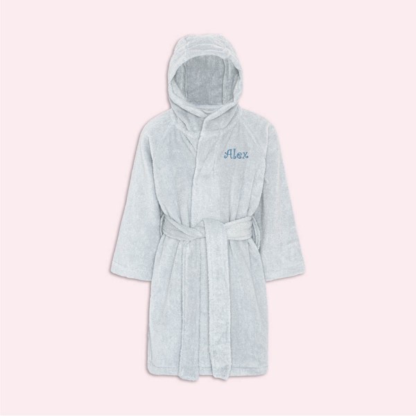 Bathrobe, Grey blue, Konges Sløjd
