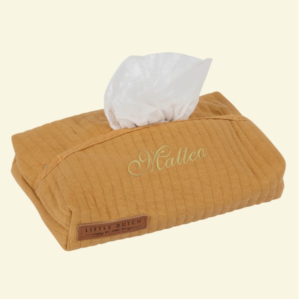 Wet Wipe Cover Pure Ochre Spice, Little Dutch