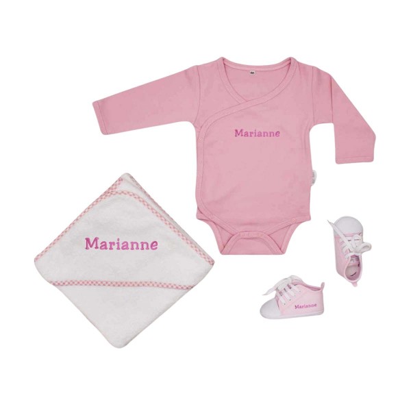 Coffret &quot;Ma petite sortie de bain&quot;, rose