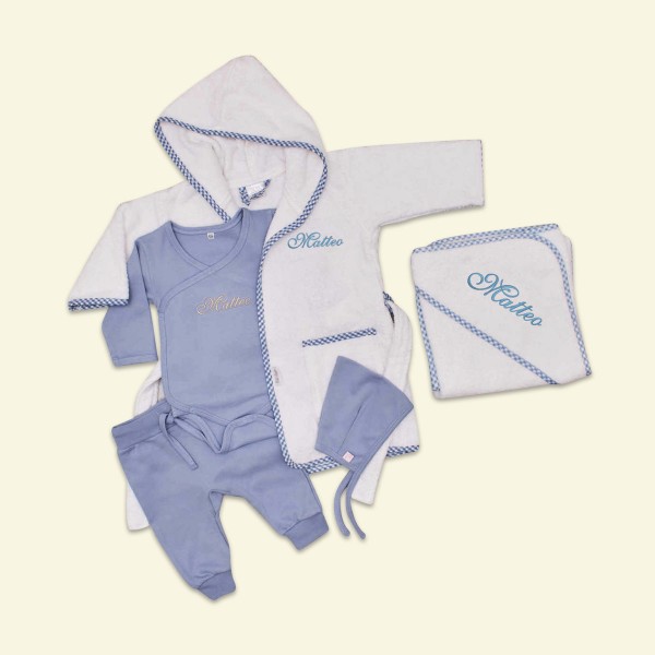 "Komplettes Baby-Set, ""Rund ums Bad"", Blau, 1"