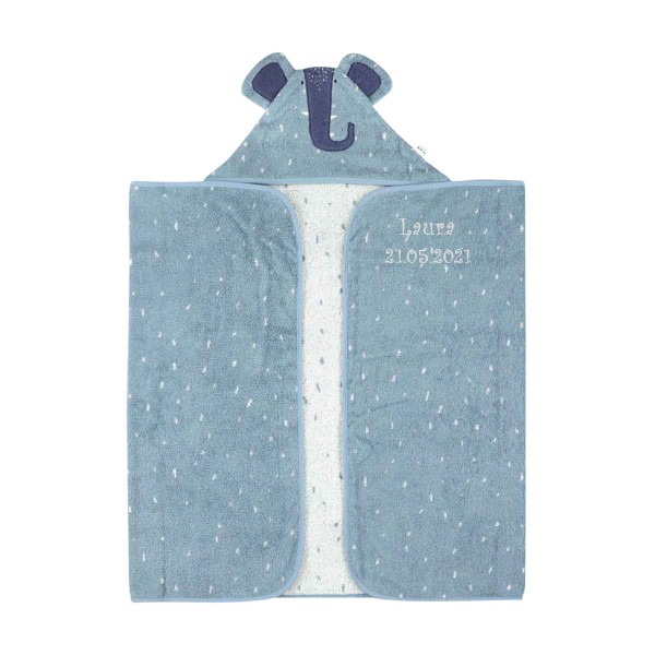Big hooded Towel, Big, Mrs. Elephant