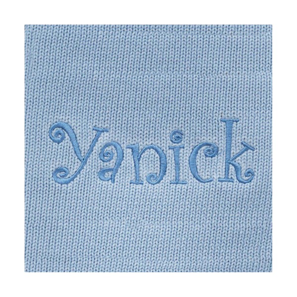 Cardigan and hat, Blue