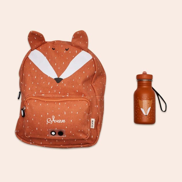 Rucksack & Trinkflasche, Herr Fuchs, 1