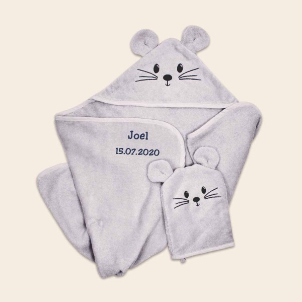 My adorable Director Mouse baby bath set