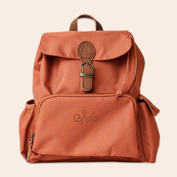 Junior Mini Backpack, Sweet Tea Brown