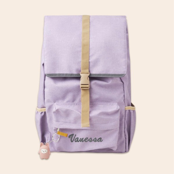 Backpack large Lilac, Fabelab
