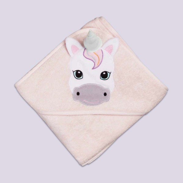 Kapuzenhandtuch Einhorn, 1