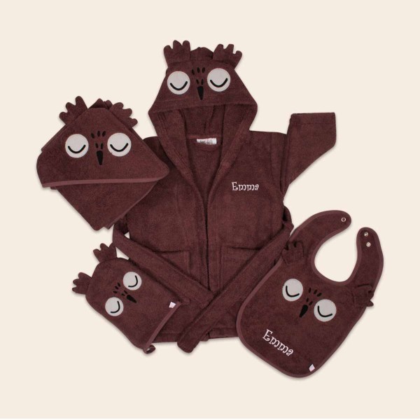 My total look set, Professor Owl, organic cotton