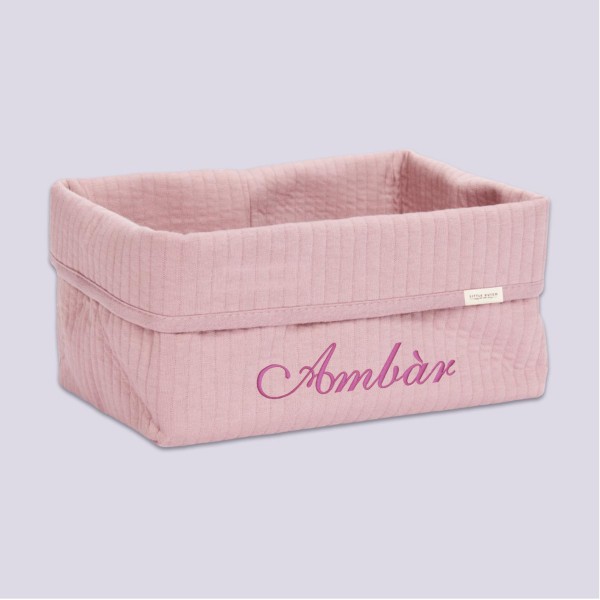 Nursing Basket Large Pure Mauve, Little Dutch