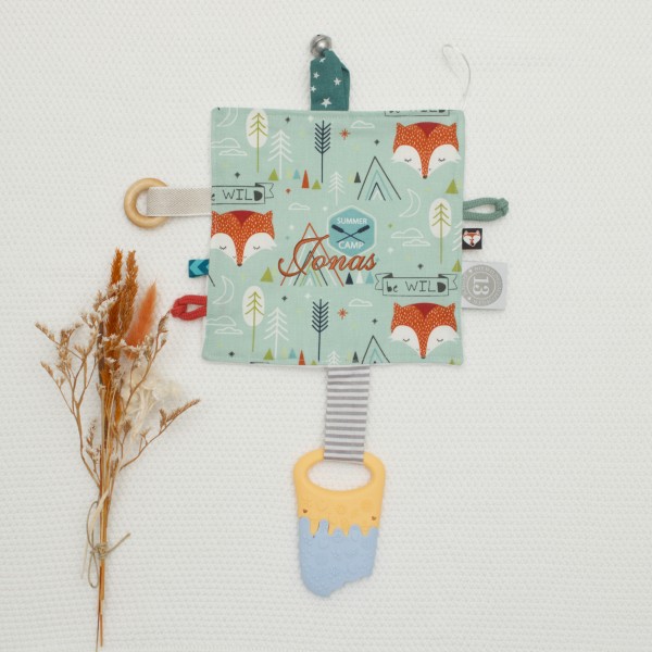 Papier froissé bébé, M. Renard