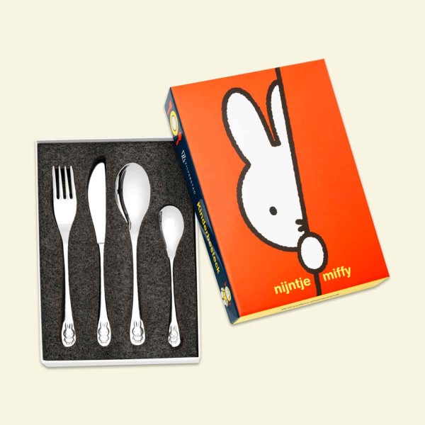 Four-piece children&#039;s cutlery set &#039;Miffy&#039;