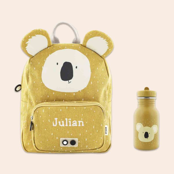 Backpack &amp; bottle, Mr. Koala