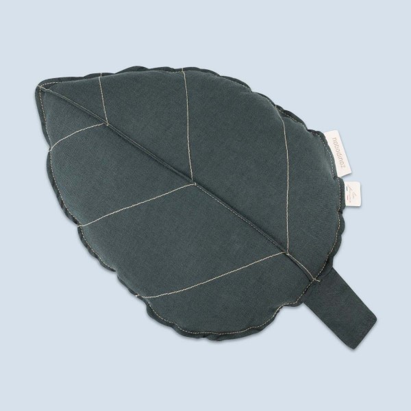 Decorative Cushion, Leave Green, Nobodinoz