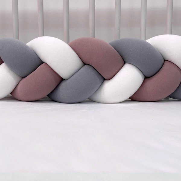 Bed Snake Classic Braided, Rose